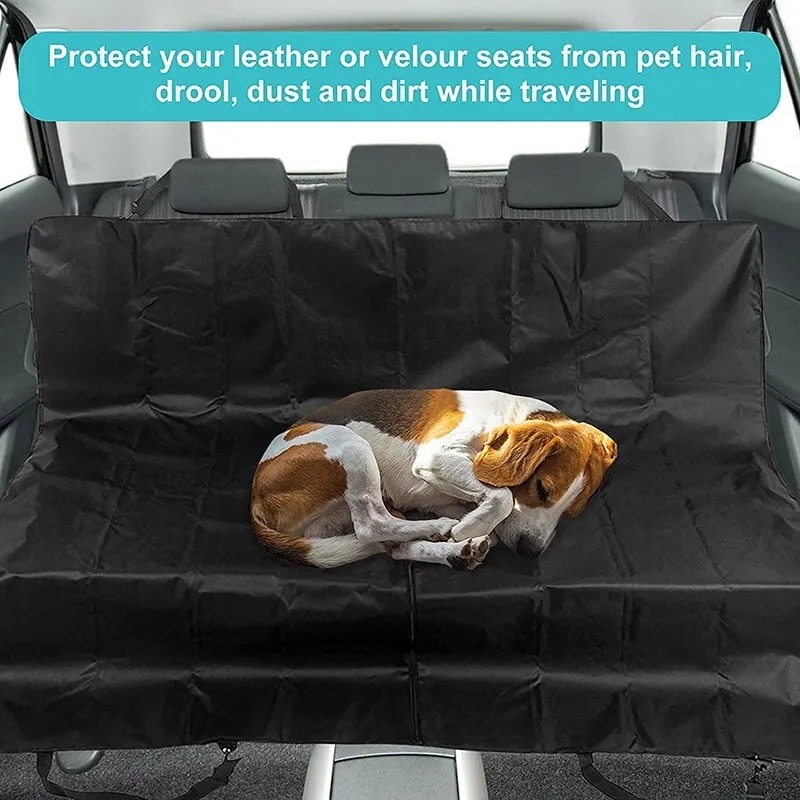 Foldable Heavy Duty Waterproof Pet Dog Car Seat Cover: Protect, Scratchproof, Nonslip