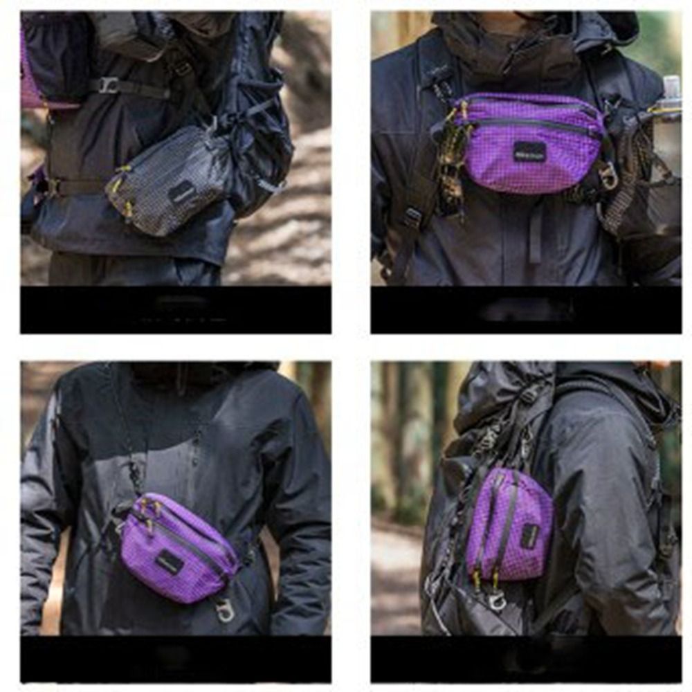 Multi-Functional Waist Bag - Portable Camping & Hiking Crossbody Bag for Mountaineering & Cycling Enthusiasts