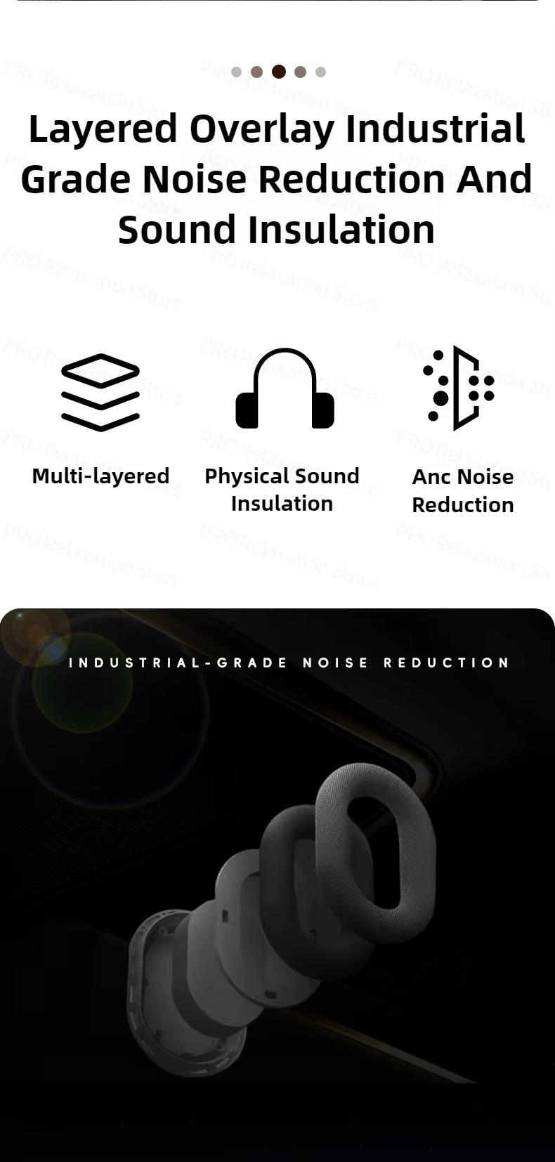 Wireless Neck Massager with Red Light & Hot Compress, U-shaped Pillow, Bluetooth Music & Sleep Noise Reduction