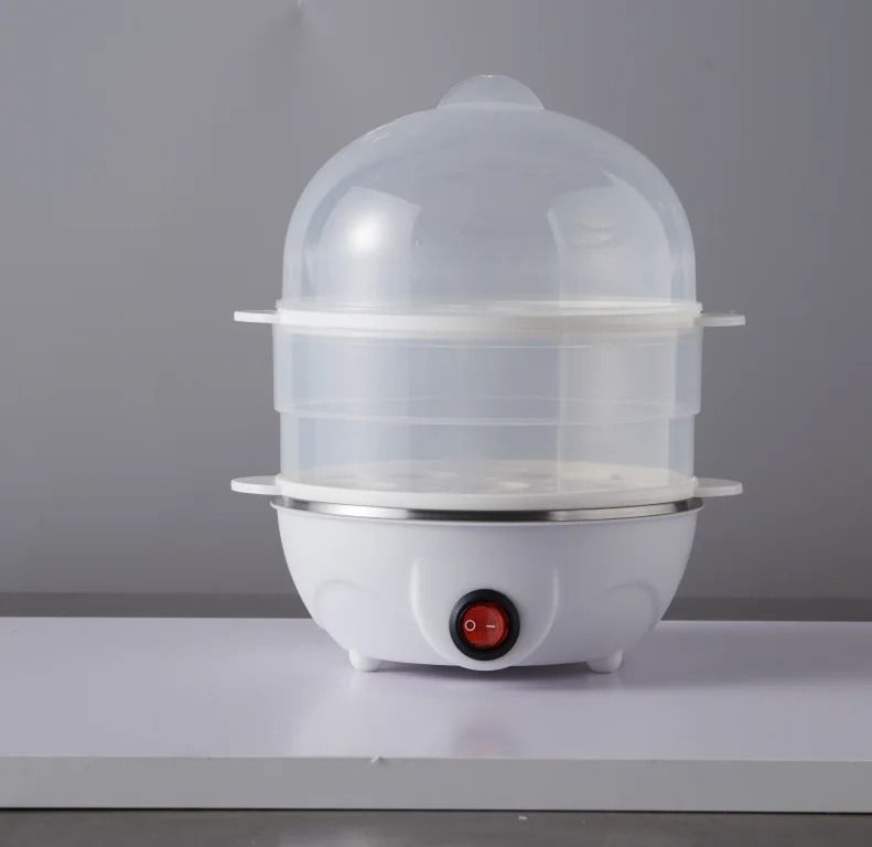 Double Layers Electric Egg Boiler and Multifunctional Breakfast Machine