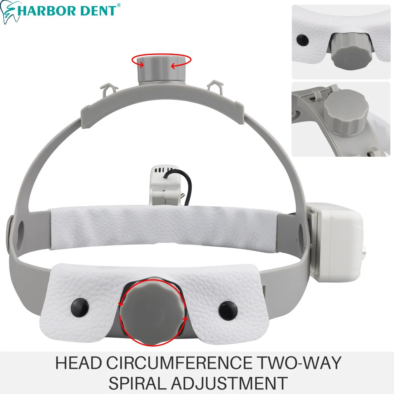 Premium Dental LED Headlight with Adjustable Brightness Dental Lamp & Precision Spot Control