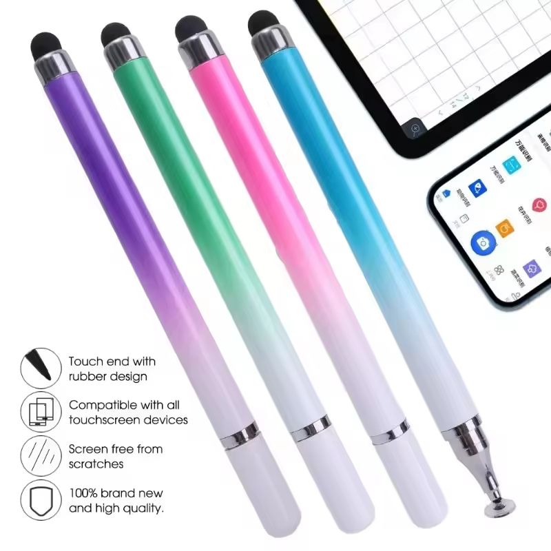 Universal 2-in-1 Stylus Pen for Touch Screens – Precision Capacitive Pencil for Phone and Tablet