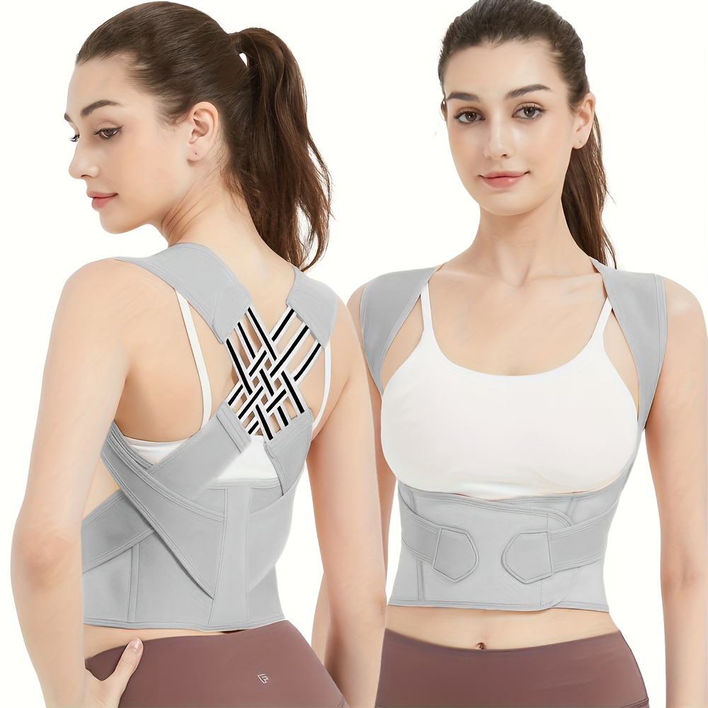 Breathable Back Posture Corrector for Women & Kids Adjustable Support Belt for Improved Posture & Shoulder Relief