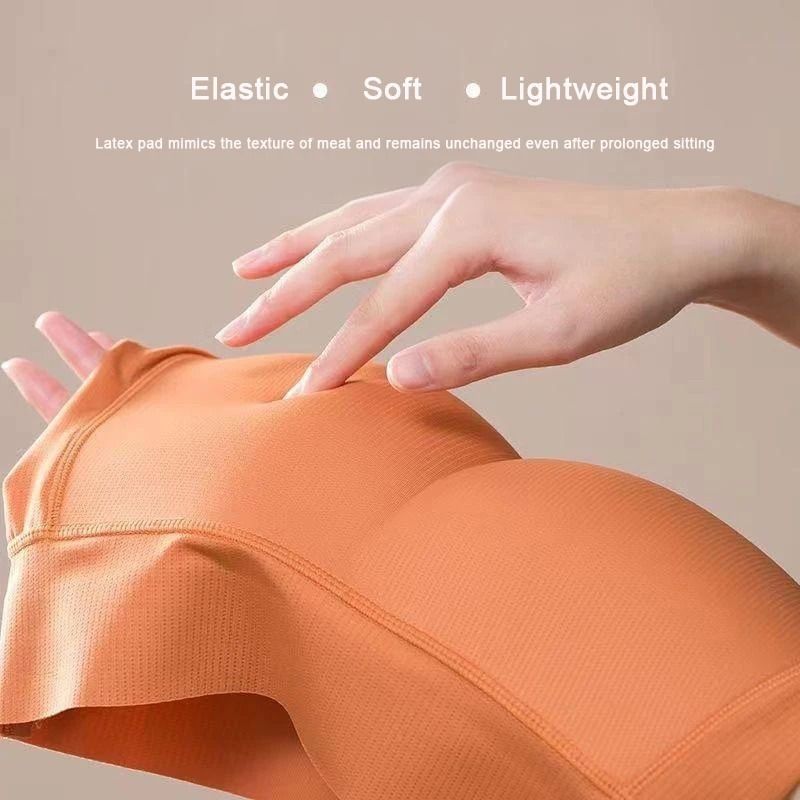 Natural Latex Hip Lifting Pants with Padded Butt Enhancer
