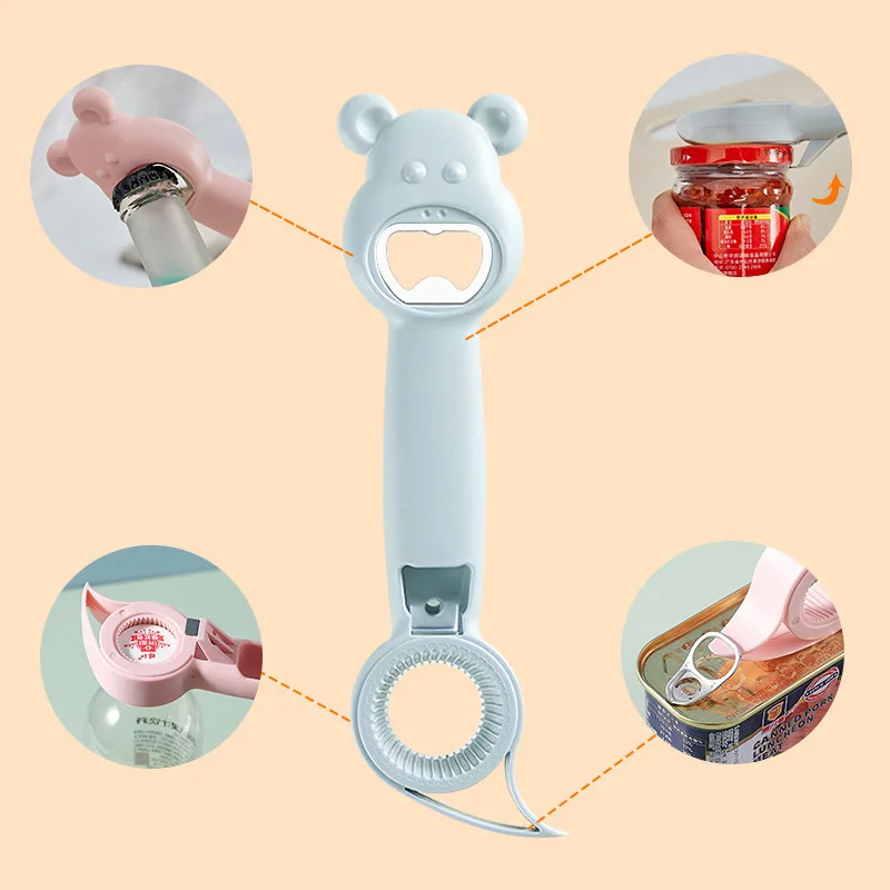 New 4 In 1 Bottle Opener