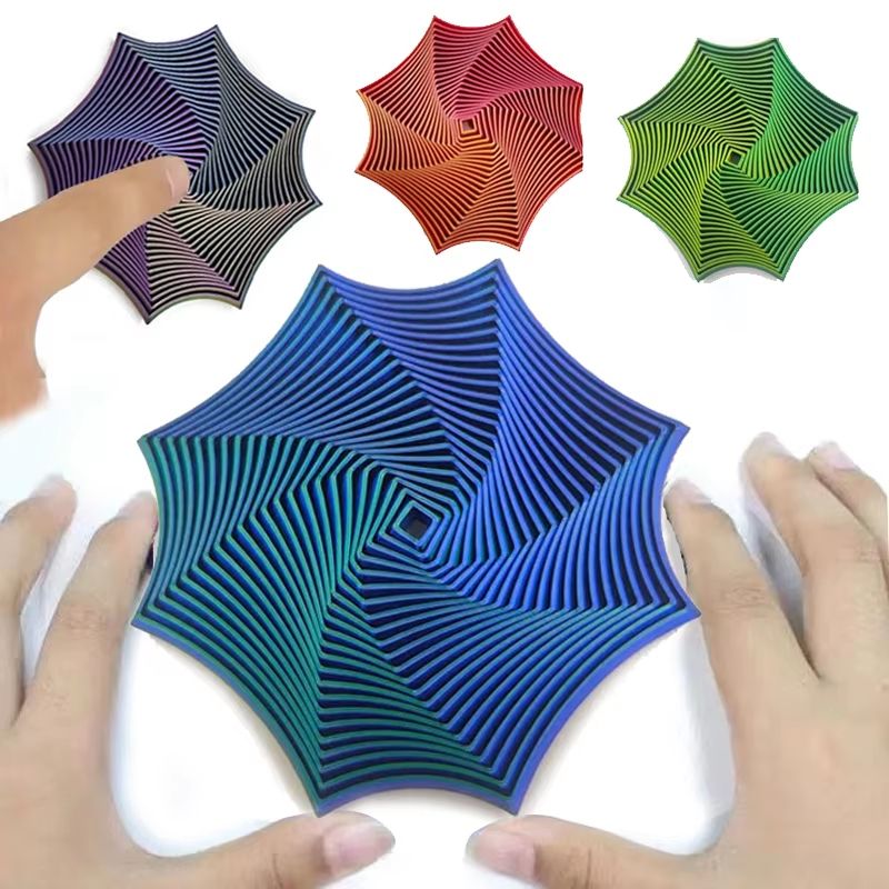 Octagonal 3D Geometric Fidget Toy for Stress Relief Sensory and Party Games