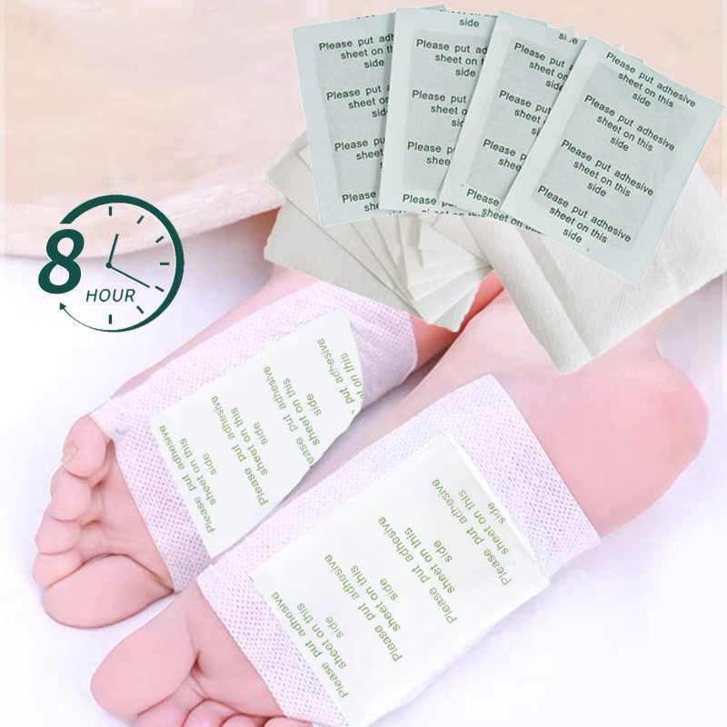 Foot Pad Body Toxins Cleansing Help Sleeping, Detox Foot Patches, Foot Massage Patch Running Yoga Care, Deep