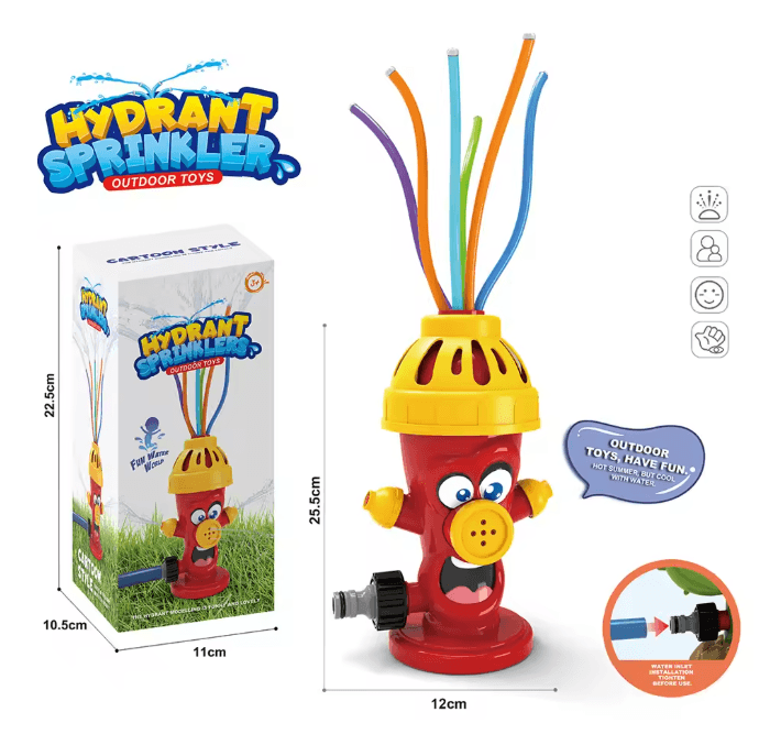 AquaBurst Kids Hydrant Sprinkler Toy
