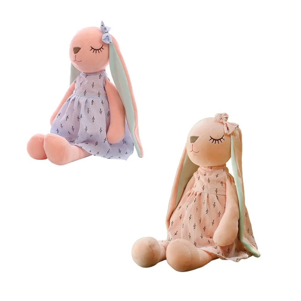 13.78in Soothing Rabbit Sleeping Plush Doll