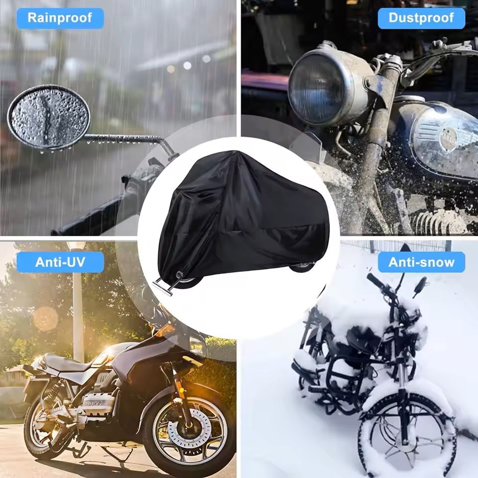All Season Waterproof Motorcycle Cover for Outdoor and Indoor Use