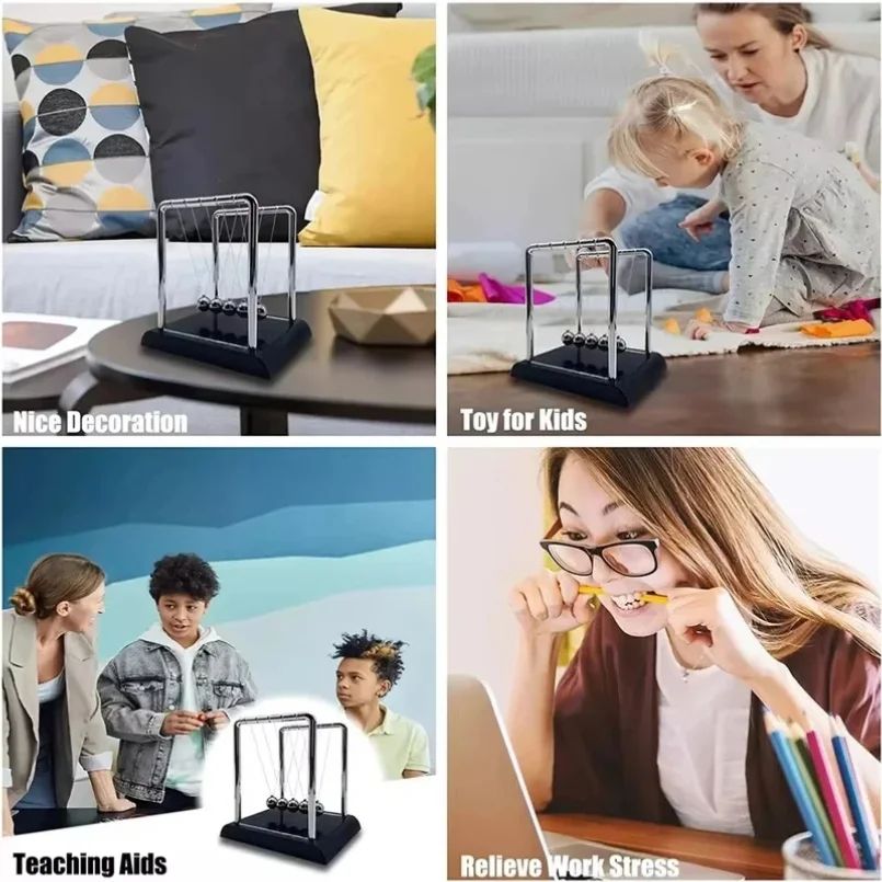 Newton Cradle Balance Steel Ball Desk Toy