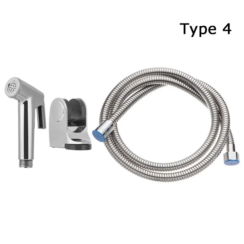 Stainless Steel Handheld Bidet Sprayer Head Self Cleaning