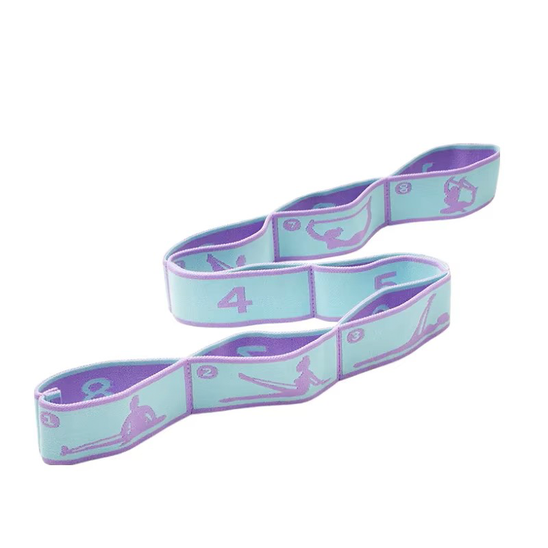 Adult Latin Training Elastic Bands, Resistance Band Yoga Auxiliary Stretching Belt, Beginner Pilates Dance Loop Fitness