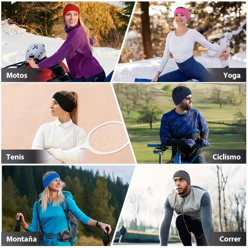 Winter Fleece Ear Warmer Pro Breathable Running Headband