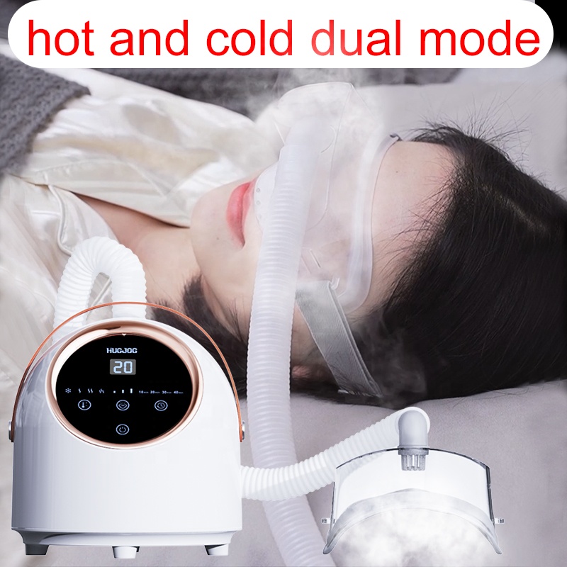 Eye Massage Atomization SPA Instrument, Hot & Cold Spray Fumigation Heating Compress for Eye Dryness Relief