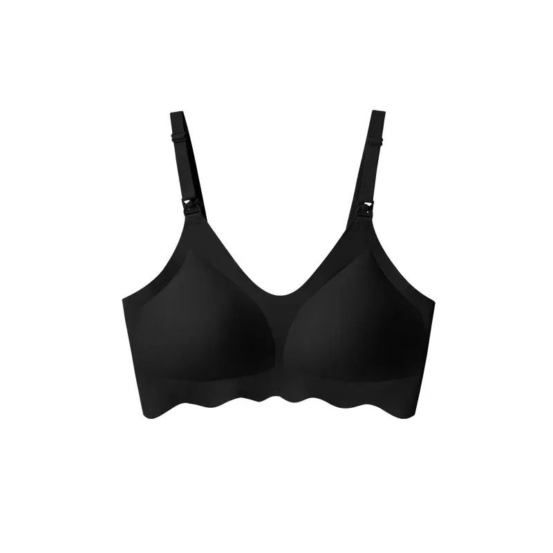 Ultra Thin Breastfeeding Bra Seamless Comfortable Maternity Nursing Bra