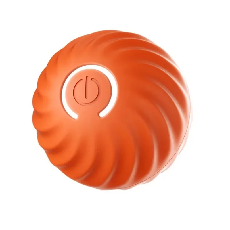 Smart Puppy Ball Toy, USB Jumping Rotating Dog Chewing Interactive Toy