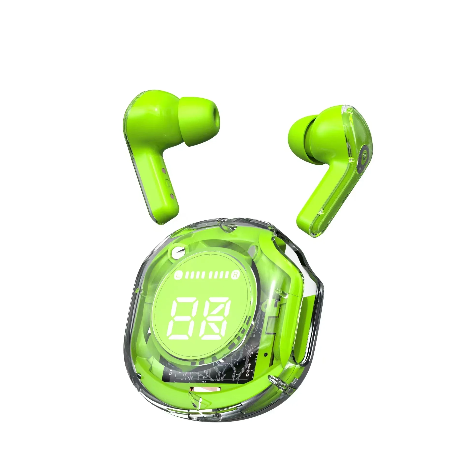 Wireless Earbuds Bluetooth Headphones with Noise Reduction Bass and Touch Control