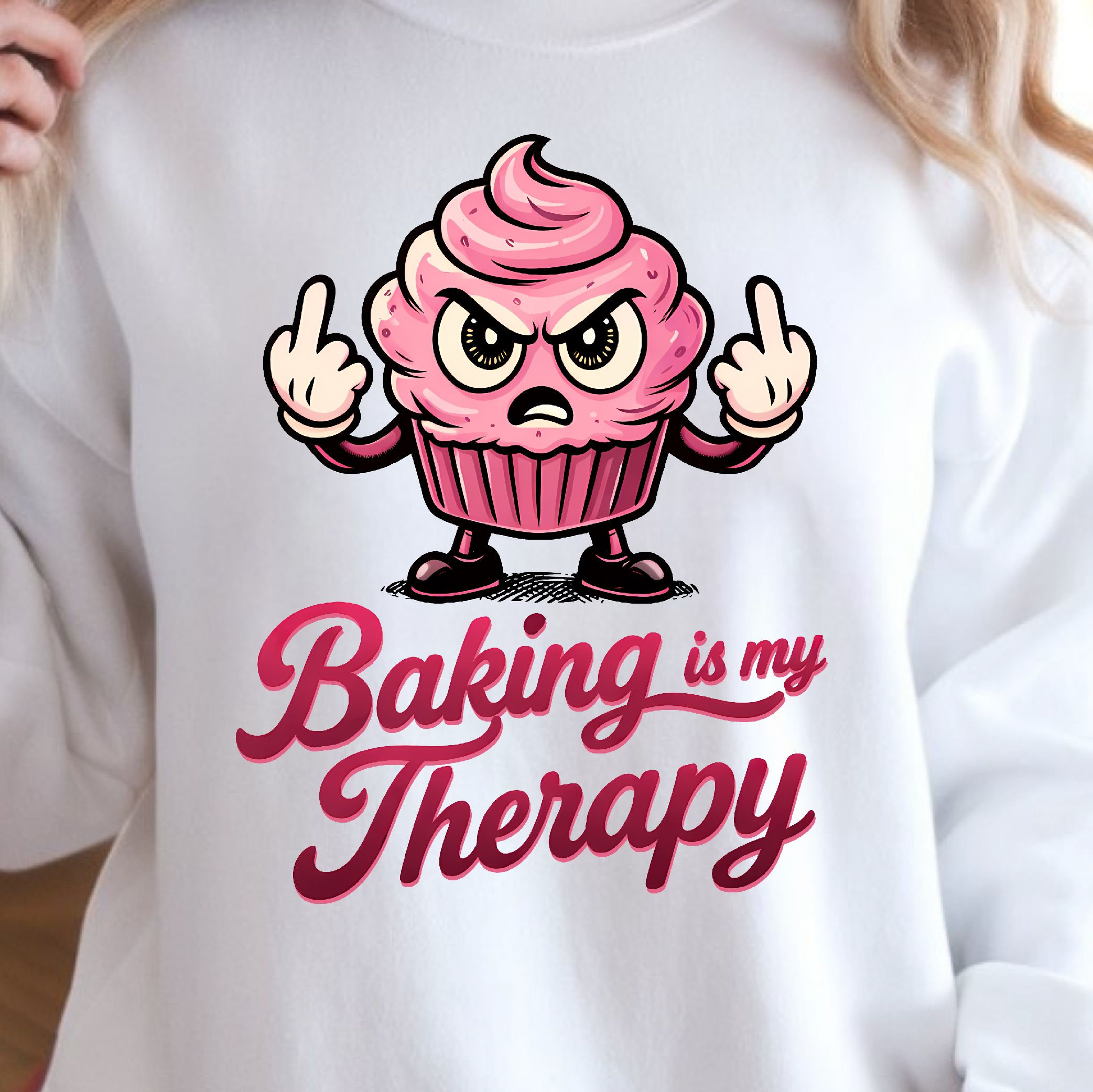 Baking Is My Therapy Shirt, Funny Baking T-Shirt, Baking Lover Tee