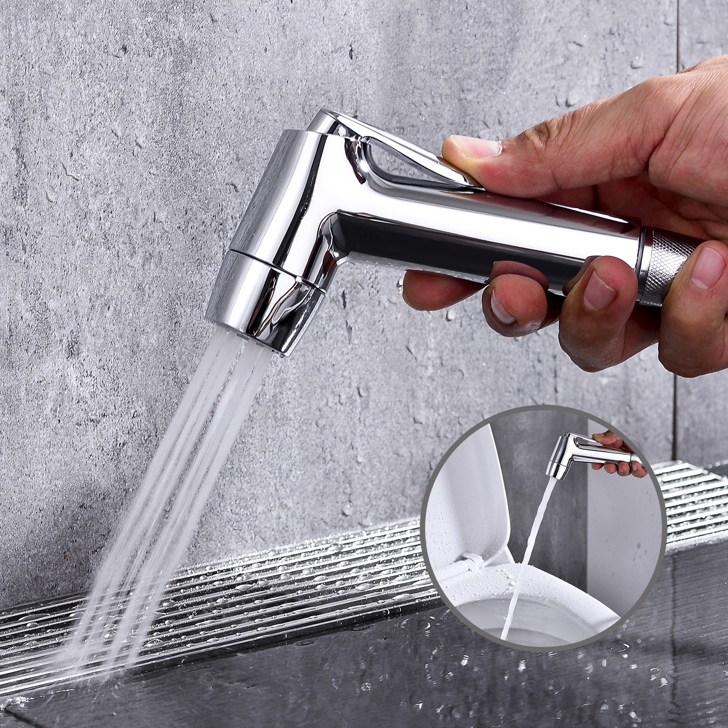 Portable Handheld Bidet Sprayer for Toilet Travel Bidet Attachment
