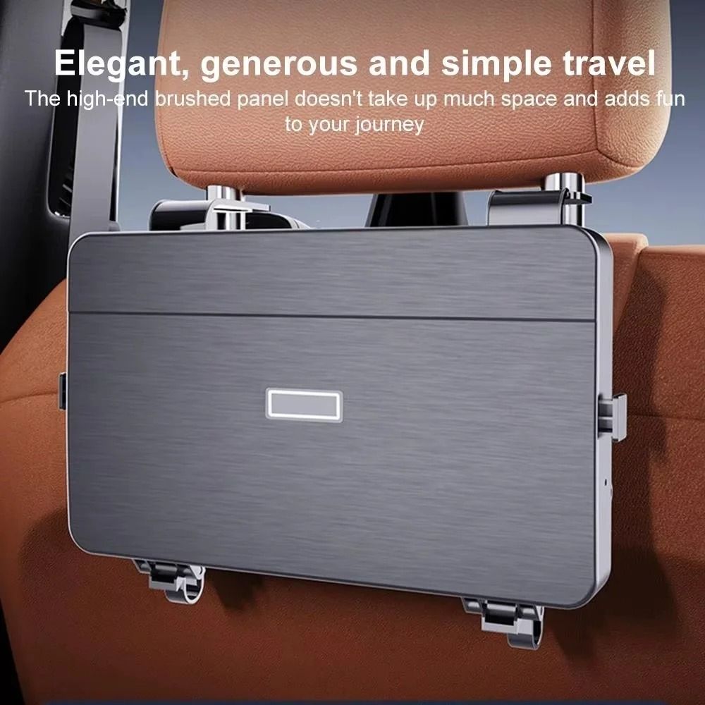 Multi-Function Foldable Car Back Seat Tray and Integrated Dining Infrastructure