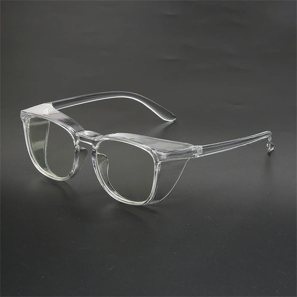 Anti Blue Light Glasses for Men Women, Transparent Blue Blocking Eyewear, Sand-Proof Anti-Shock Safety Goggles for Biker