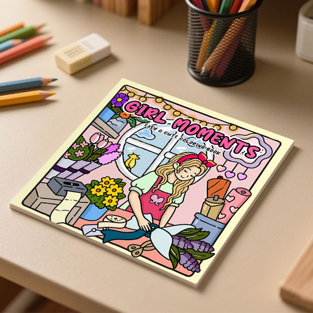 Stress Relief Coloring Book for Adults, Funny Cartoon Doodles, Educational Graffiti Painting Gift for Teens