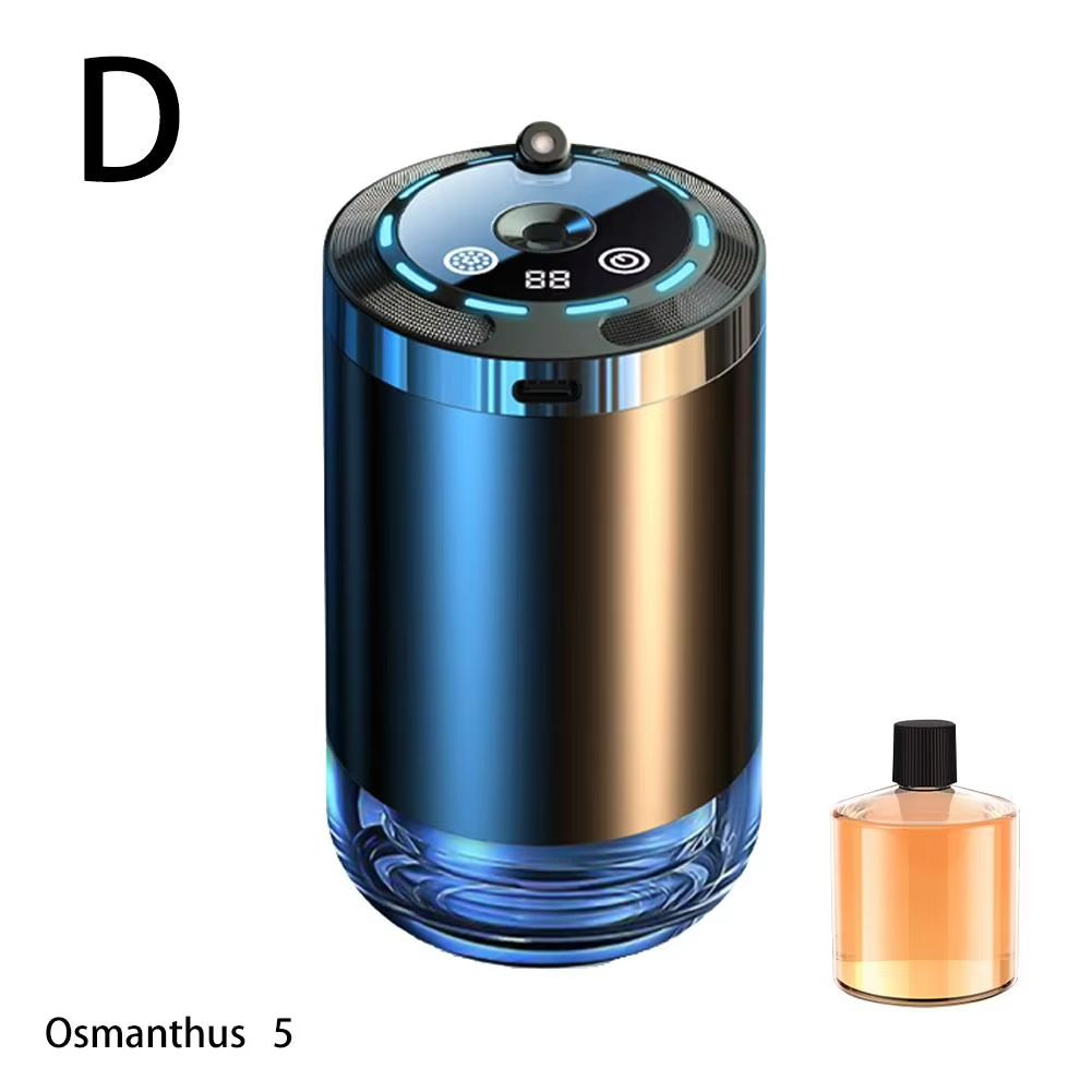 Smart Car Air Freshener – Rechargeable Aroma Diffuser with Adjustable Intensity Levels