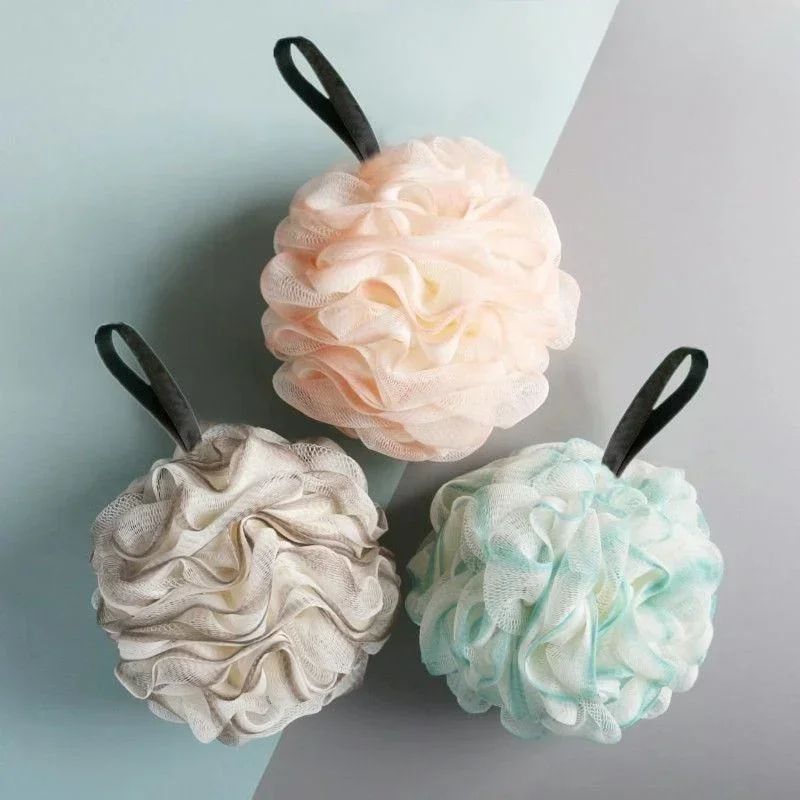 Large Mesh Shower Sponge Set