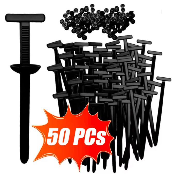 LockTough Heavy Duty Car Nylon Cable Tie Buckles Self Locking Fastener Set