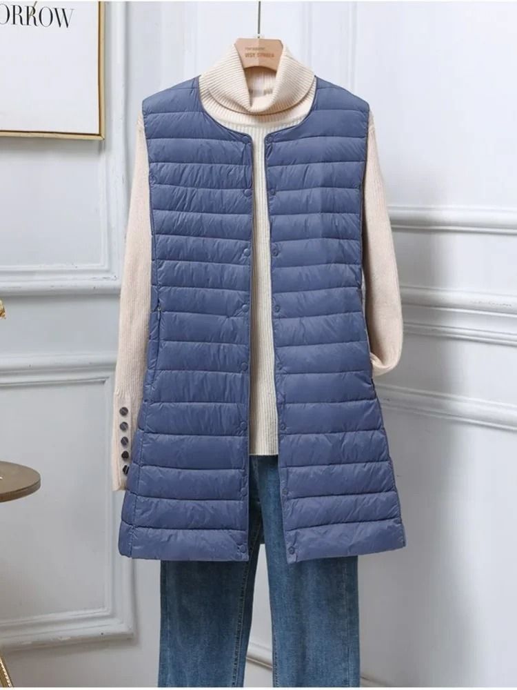 Womens Mid-Length Down Vest System | Premium 2025 Slim-Fit Versatile Gilet & Professional Winter Layering Infrastructur