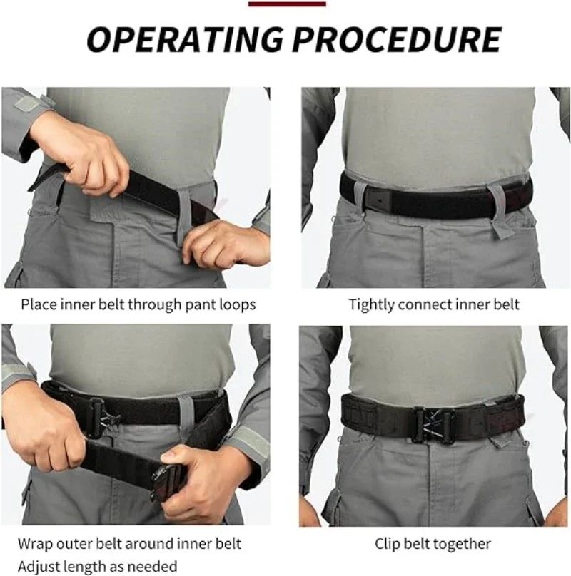 YAKEDA Tactical Riggers Duty Belt