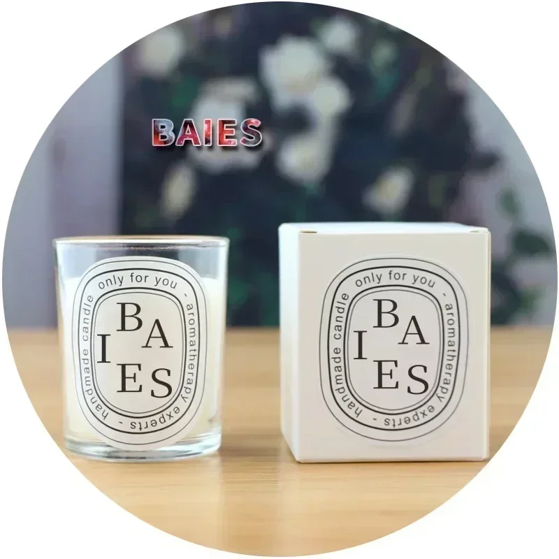 Elegant Wedding Gift, Clear Scented Candle in Crystal Glass Jar, Long Lasting Fragrance