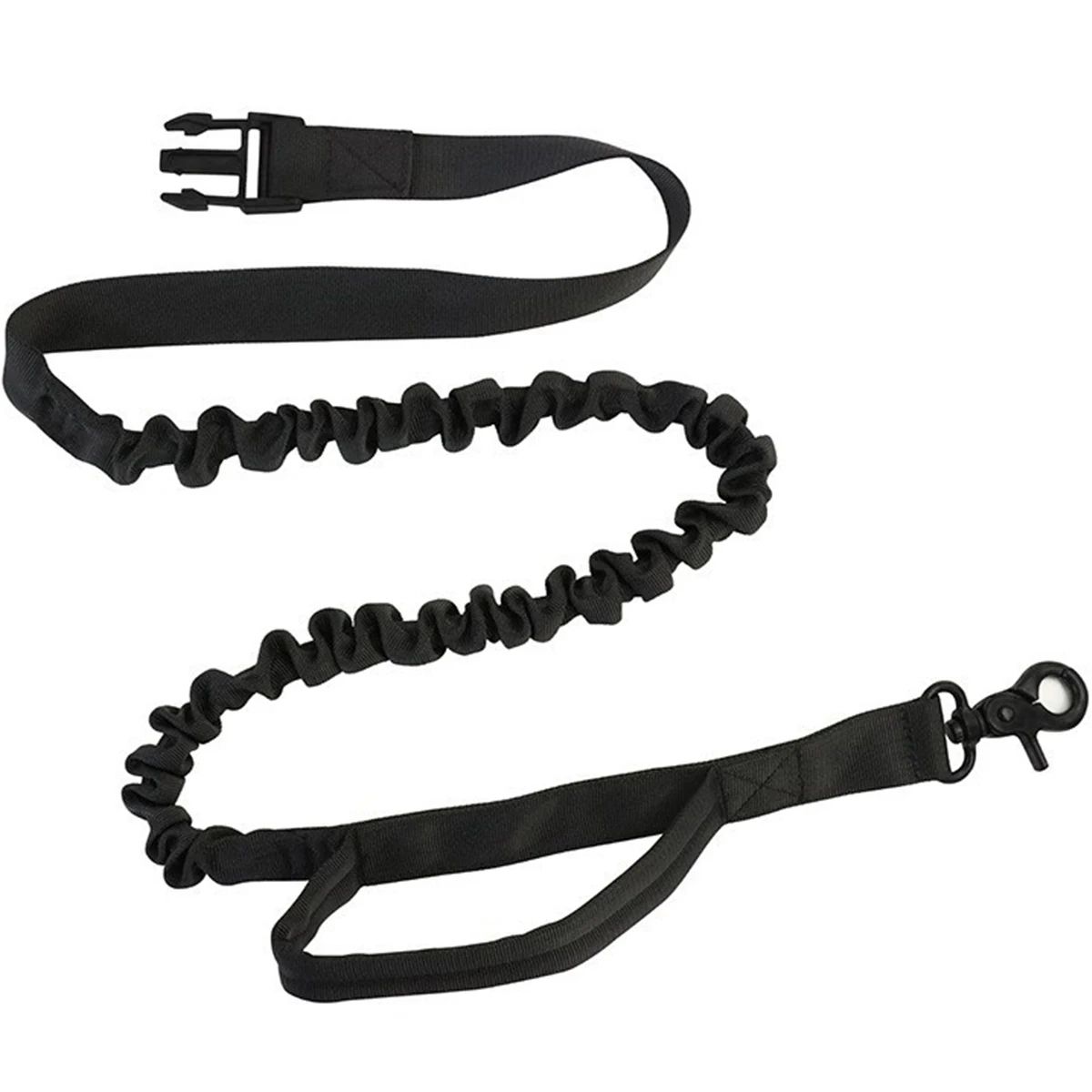 Hands-Free Running Dog Leash with Reflective Elastic Belt & Waist Bag
