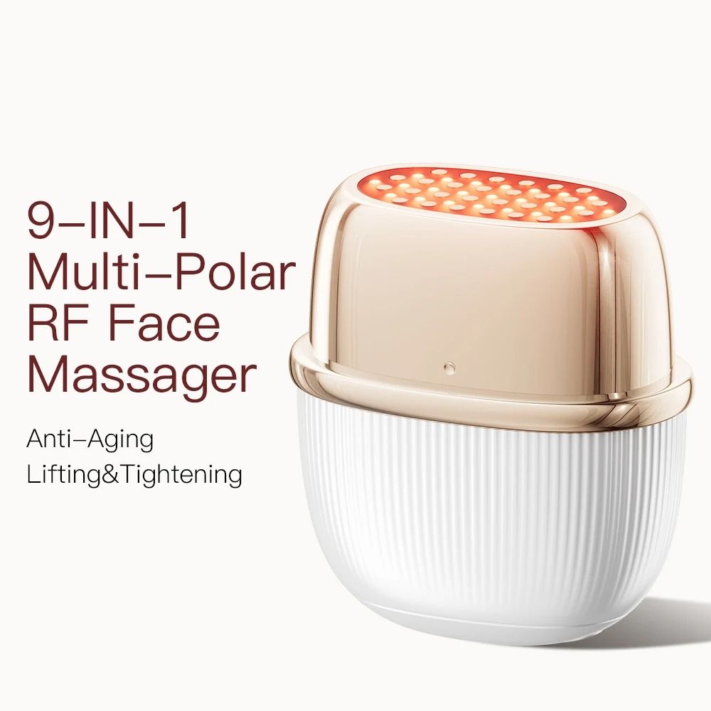 Multi Polar RF EMS Skin Tightening Device with LED Light Therapy