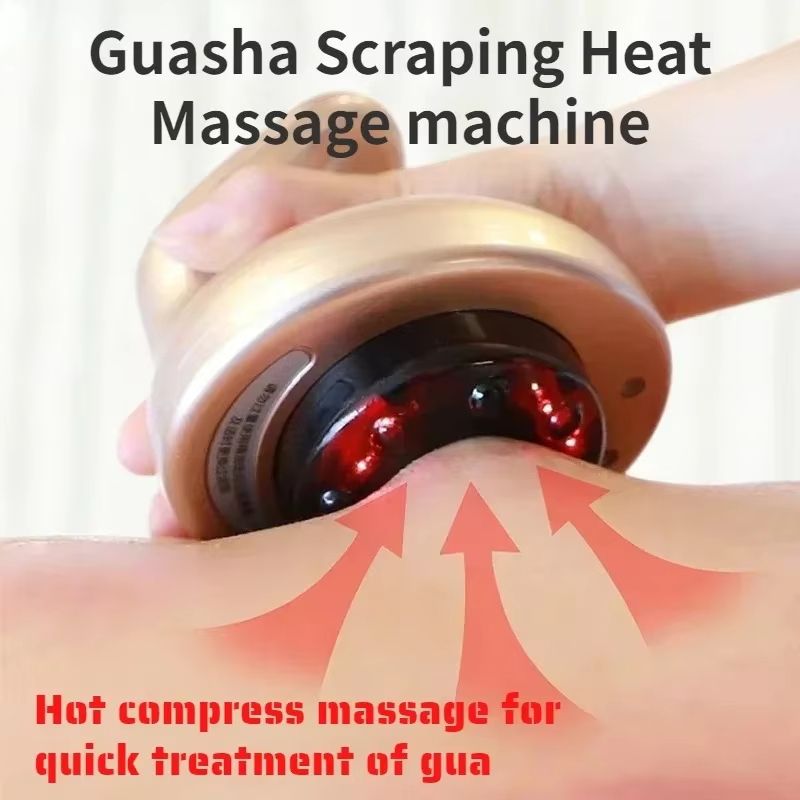 Electric Heating Cupping Therapy Set – Anti-Cellulite Suction Massager for Back, Legs & Gua Sha
