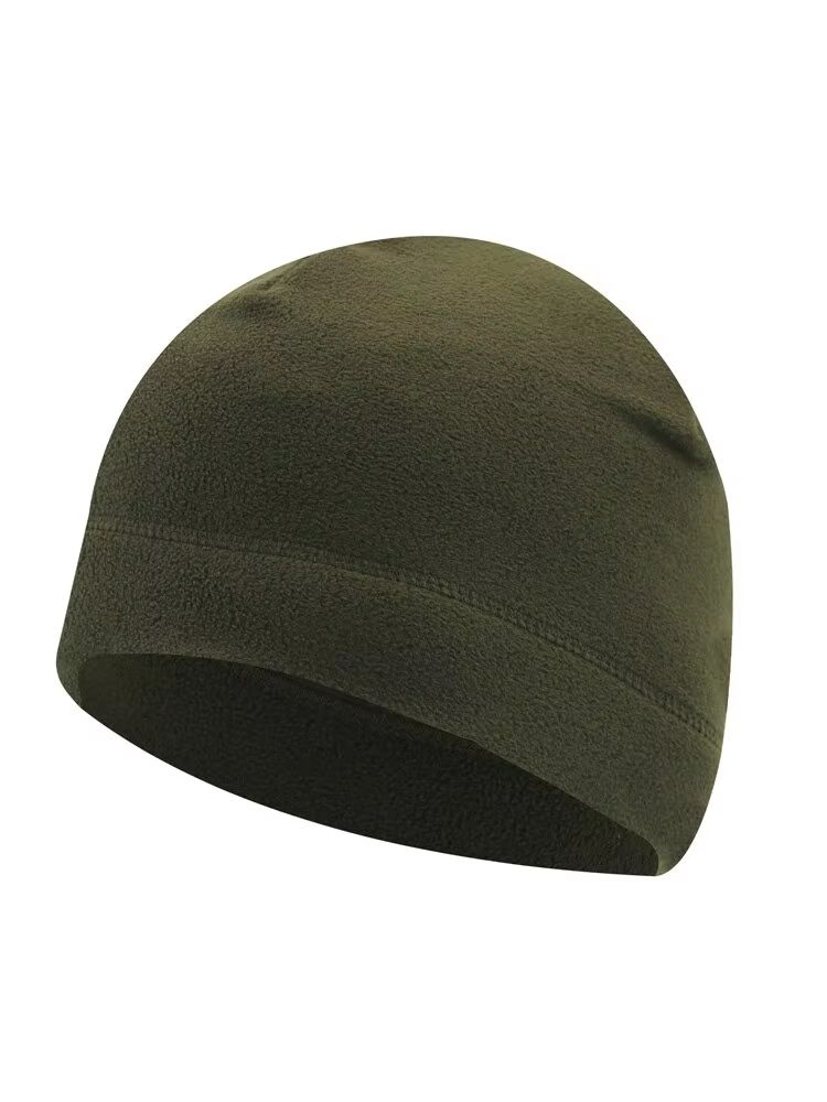 Unisex Soft Polar Fleece Windproof Skull Cap Beanie
