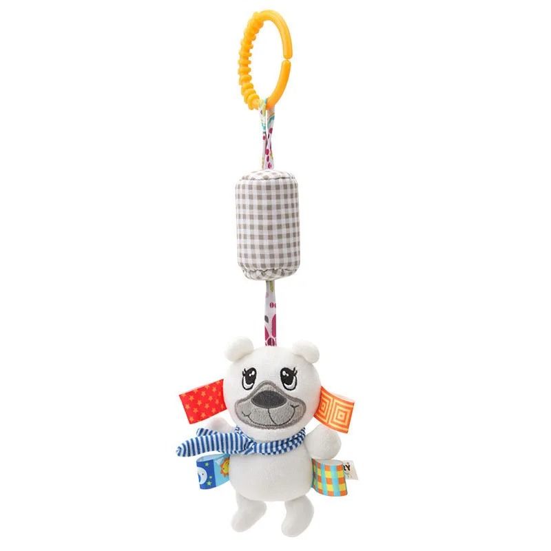 Soft Baby Crib Hanging Rattle Stroller Mobile Educational Plush Toy