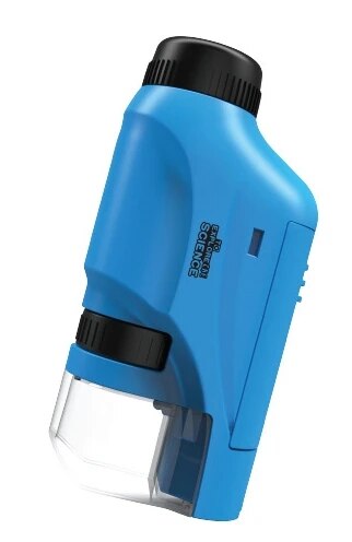 Handheld Microscope with LED Light  Battery Powered Kids Science Microscope