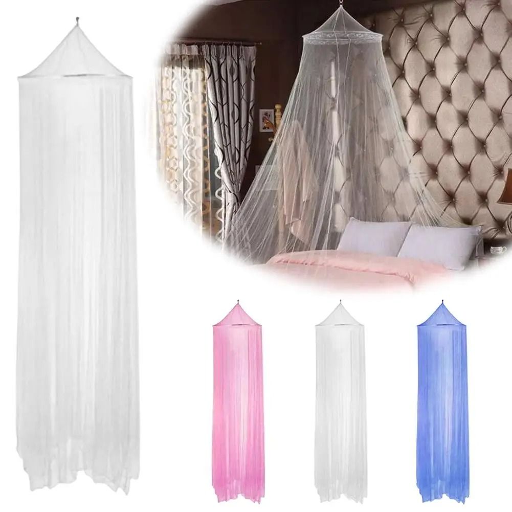 Princess Style Mosquito Net Dome Canopy Bed Mesh Net for Home Bedroom