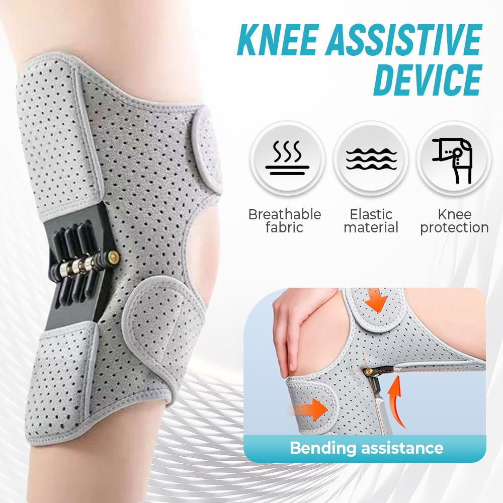 Adjustable Knee Brace with Patella Support Hinged Joint Stabilizer for Patellar Tendonitis, Meniscus, and Ligament Sup