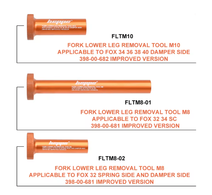 Bike Fork Lower Leg Removal Tool for FOX Suspension Fork Maintenance