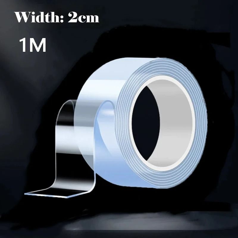 Versatile Reusable Double-Sided Waterproof Adhesive Tape