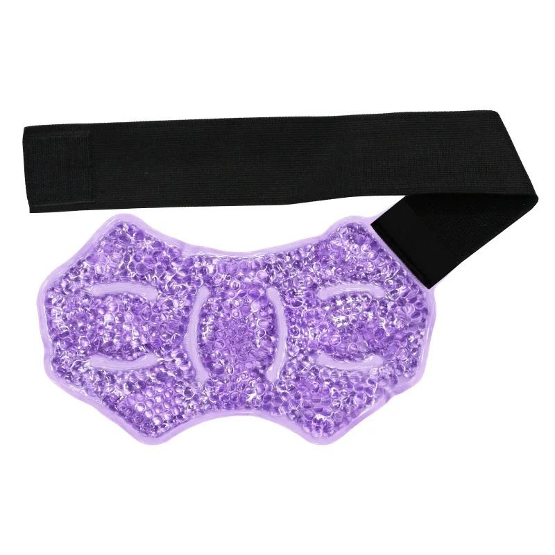 Reusable Ankle and Foot Ice Compress Wrap with Gel Beads