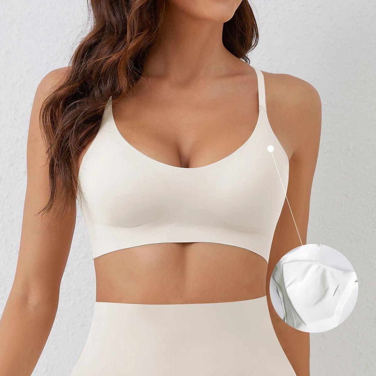 Soft Seamless Breathable Bra Without Steel Ring