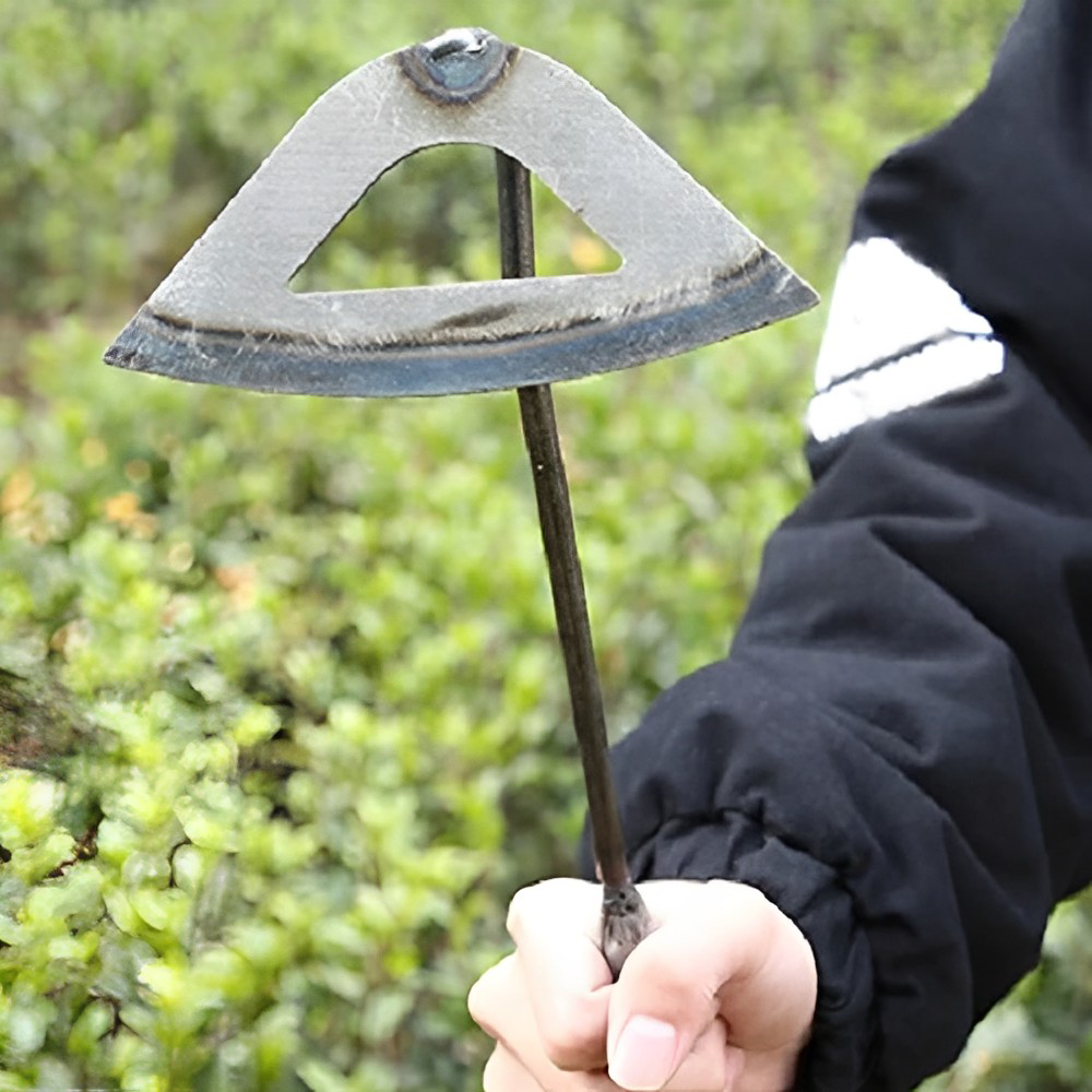All-steel Hardened Hollow Hoe - Durable Garden Tool & Perfect Gardening Gift