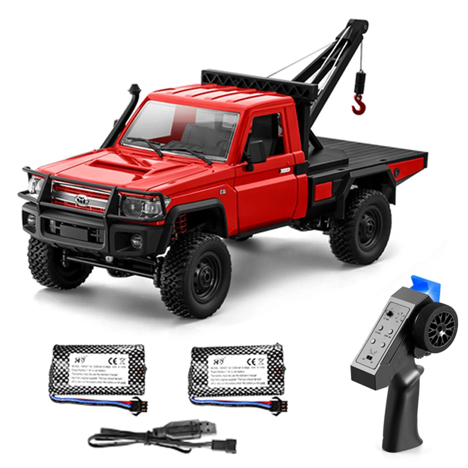 1:12 Scale 4WD RC Pickup Truck with Remote Control