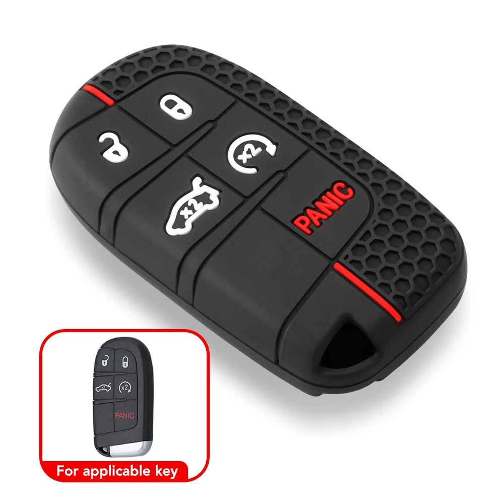 Silicone Car Key Cover Case for Key Protection and Grip