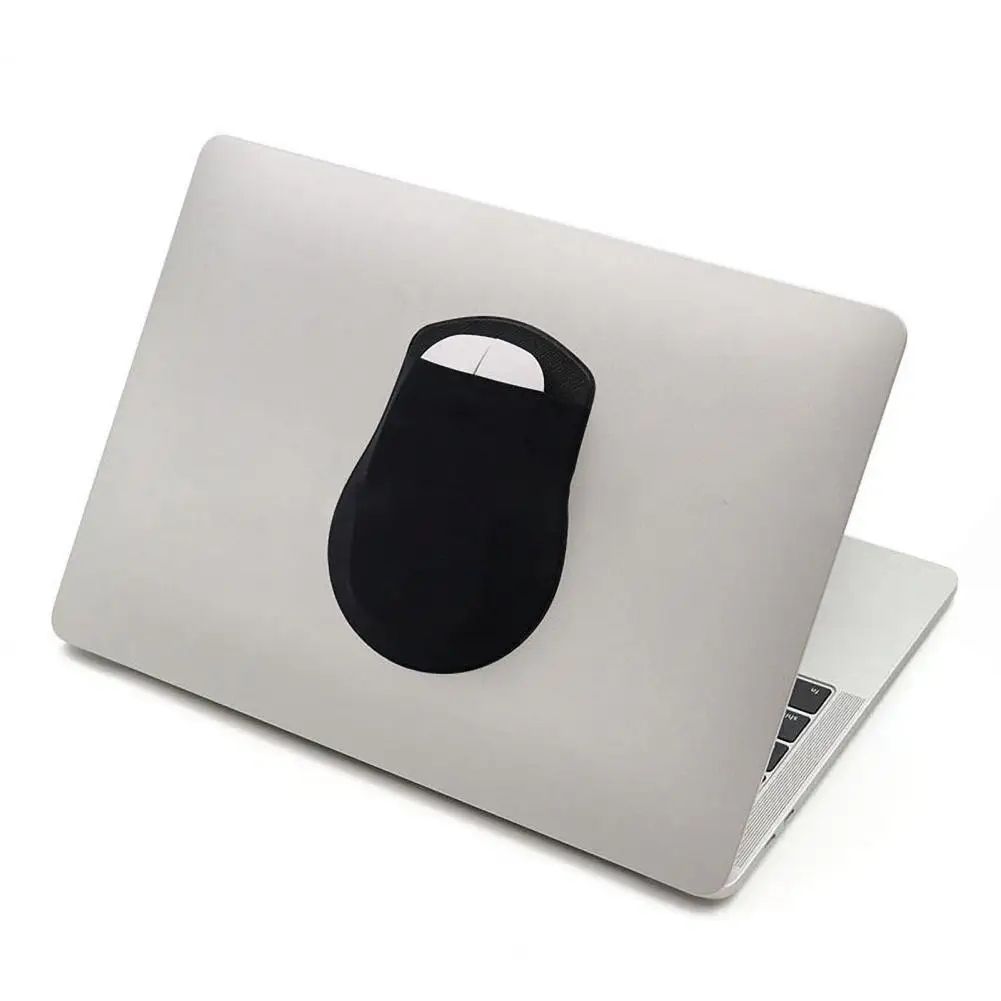 Slim Self Adhesive Mouse Holder Pouch