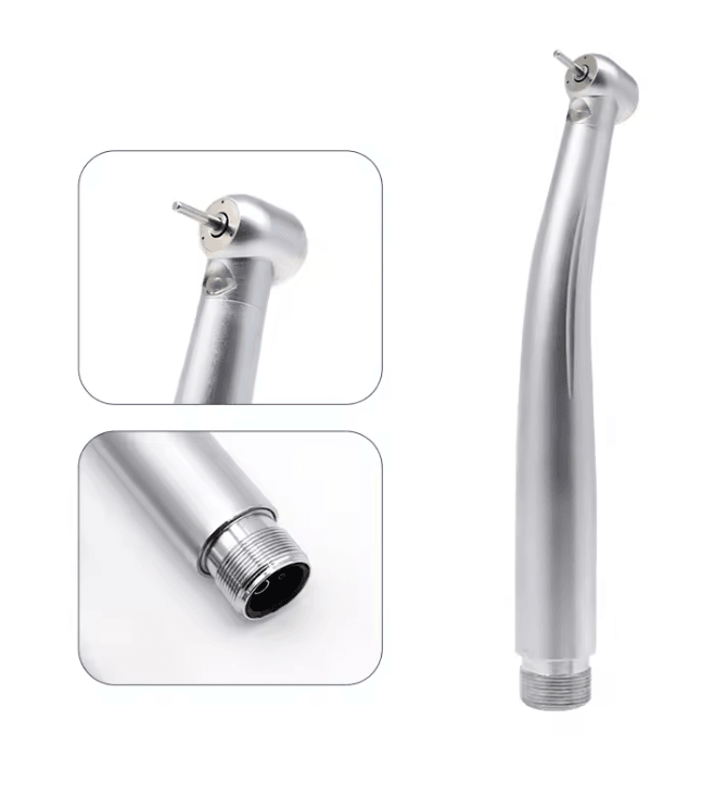 LumiDent LED Dental High Speed Handpiece with Ceramic Bearings and Push Button Design